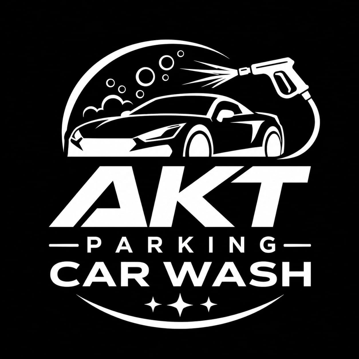 A K T Parking Car Wash logo